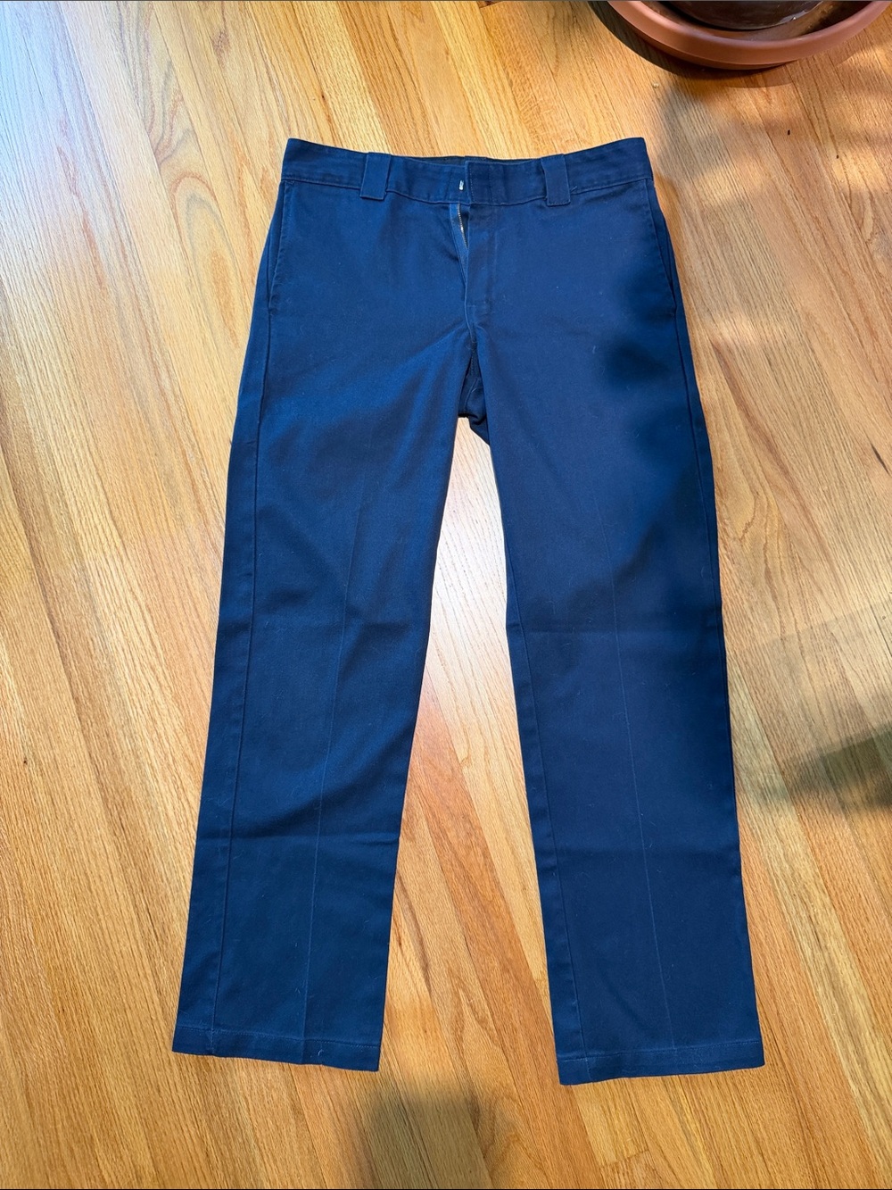 Men's Dickies Navy Work Cotton Pants